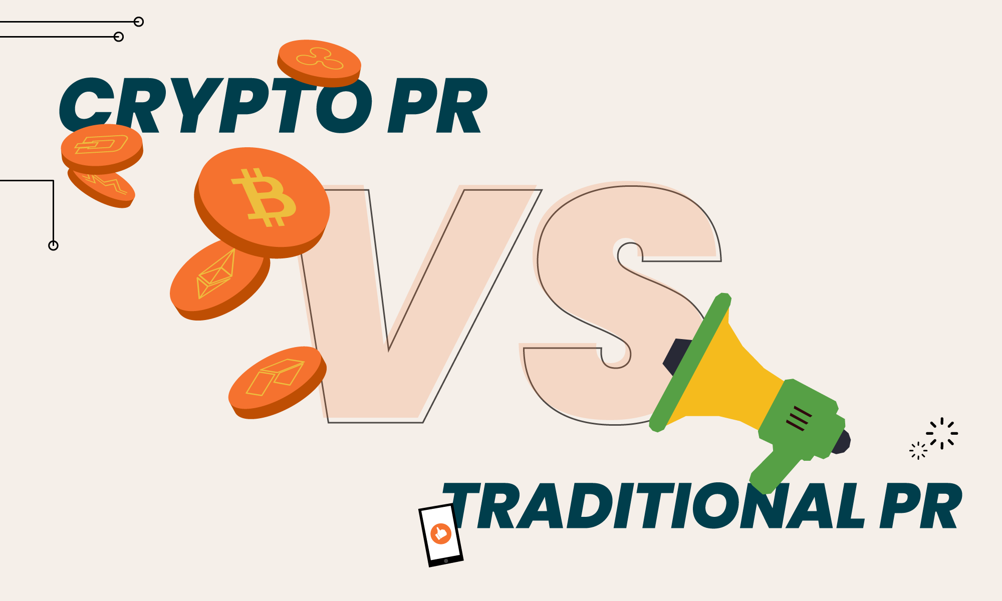 Crypto PR Vs. Traditional PR - What's The Difference?