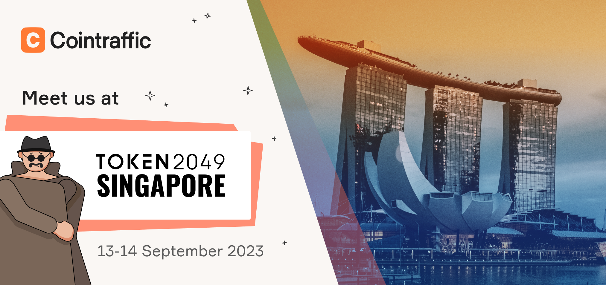 Cointraffic at TOKEN2049: The Epicenter of the Crypto Universe Comes to Singapore This September