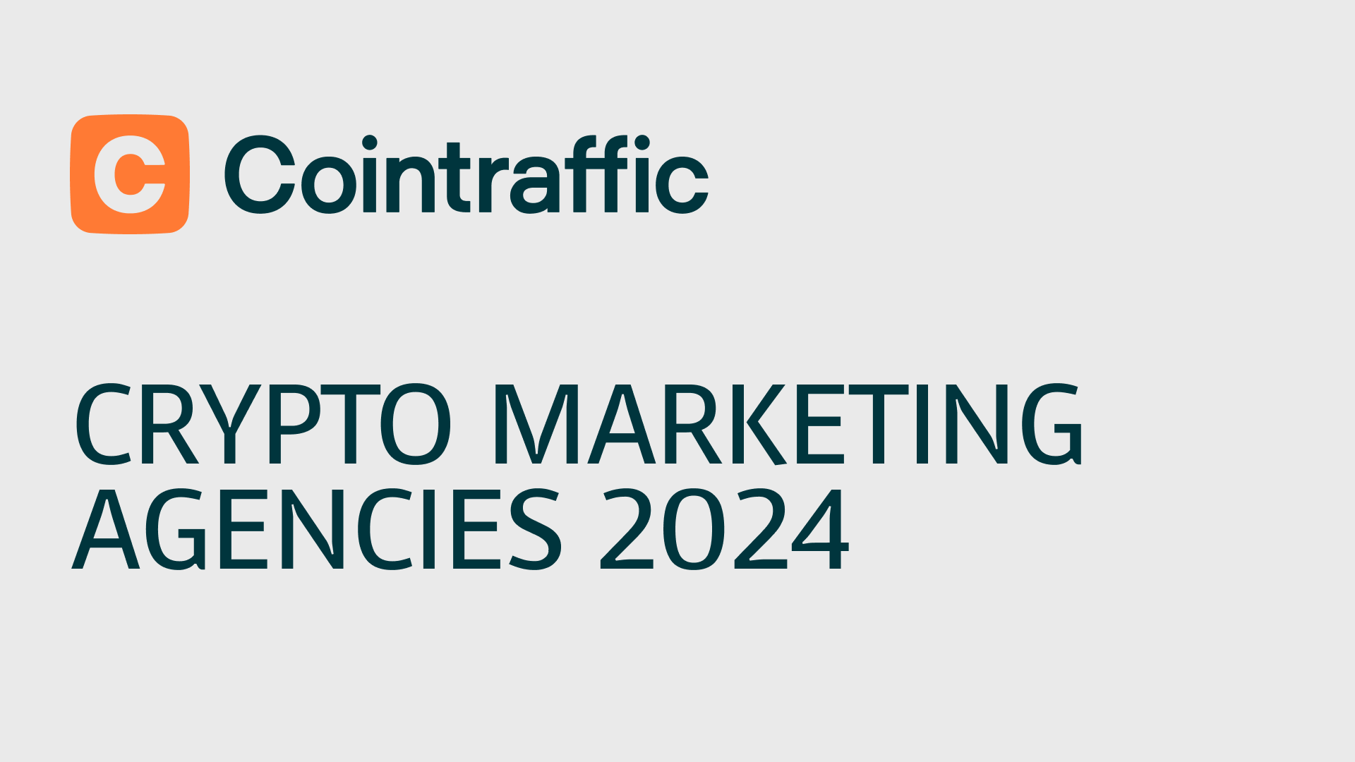 Best Crypto Marketing Agencies 2024