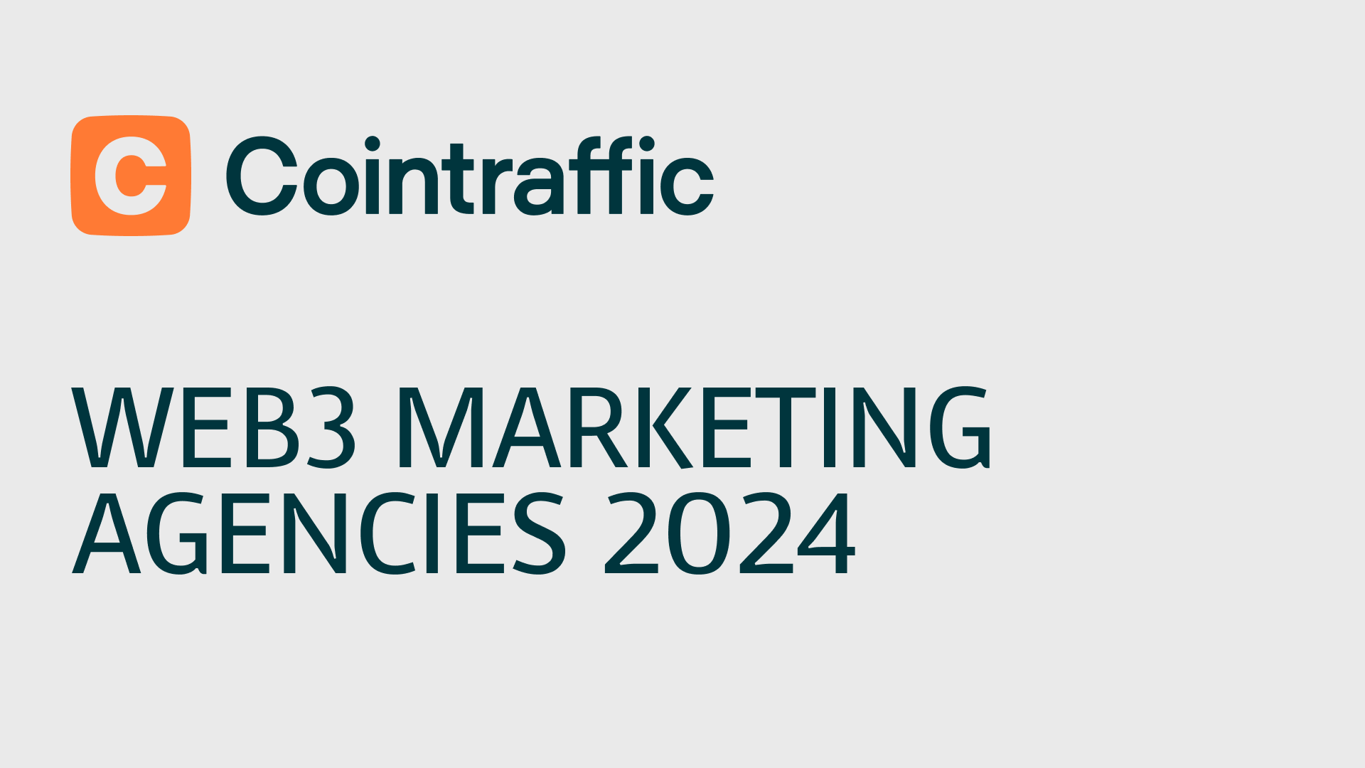 Best Web3 Marketing Agencies 2024